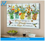 Bless Hummingbird Wall Art Canvas