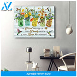 Bless Hummingbird Wall Art Canvas