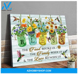 Bless Hummingbird Wall Art Canvas