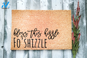 Bless this Hizzle Fo' Shizzle Doormat | Welcome Mat | House Warming Gift