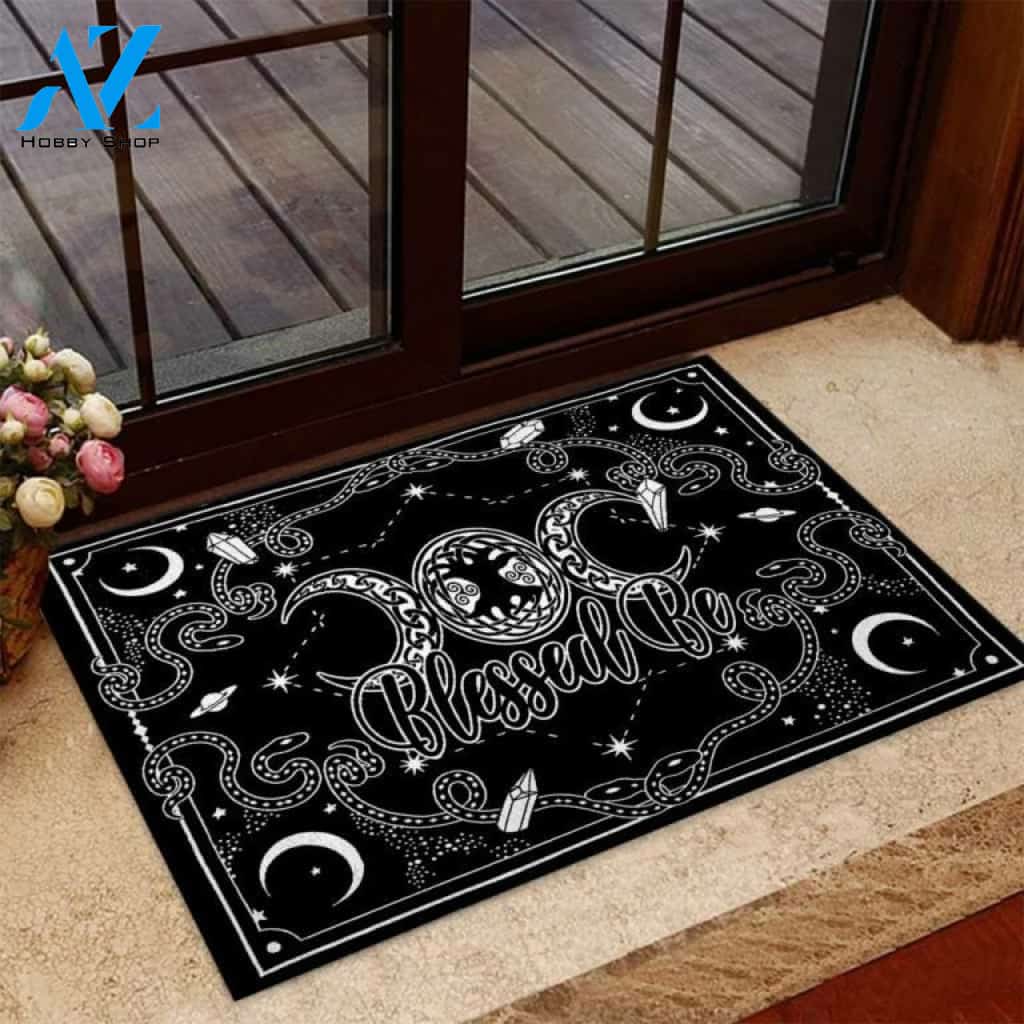 Blessed be Witch Doormat