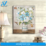 Blessed Hummingbird Canvas Wall Art, Wall Decor Visual Art