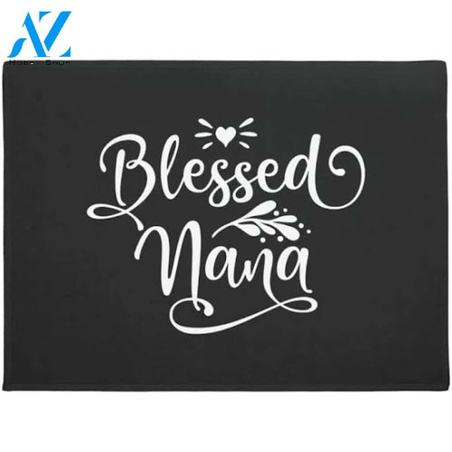 Blessed Nana And Great Grandma Indoor and Outdoor Doormat Warm House Gift Welcome Mat Gift for Friend Family