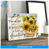 Blessing Hummingbird Wall Art Canvas, Wall Decor Visual Art