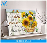 Blessing Hummingbird Wall Art Canvas, Wall Decor Visual Art