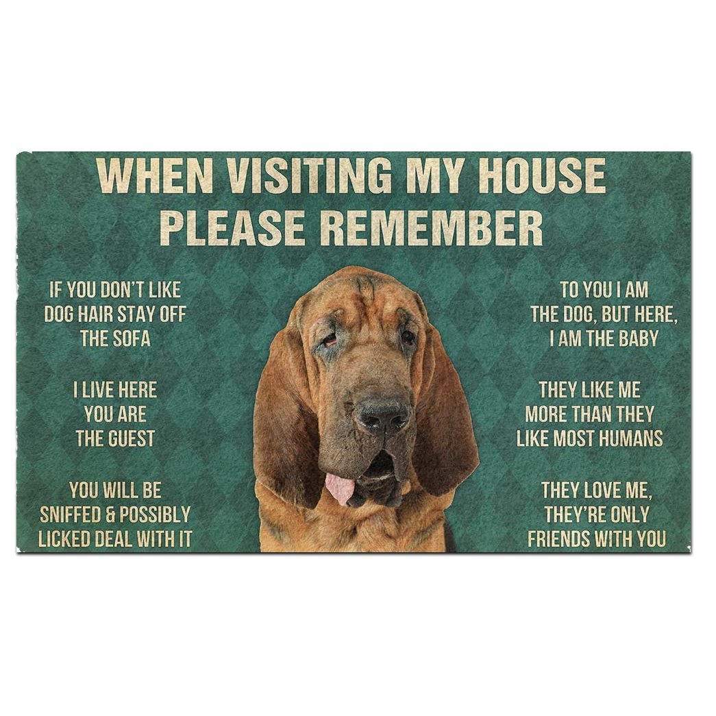 Bloodhound's Rules Doormat