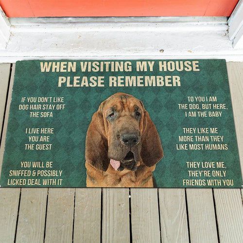 Bloodhound's Rules Doormat