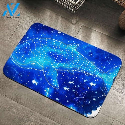 Blue Cetus Constellation Printed Doormat Home Decor