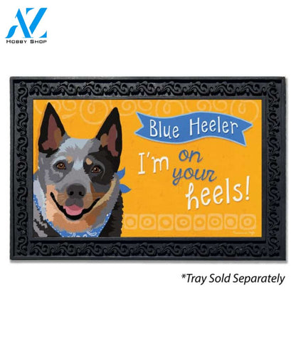Blue Heeler Doormat - 18" x 30"