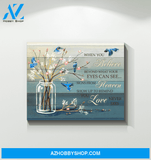 Blue Jay Bird When You Believe Wall Art Canvas Prints, Wall Decor Visual Art