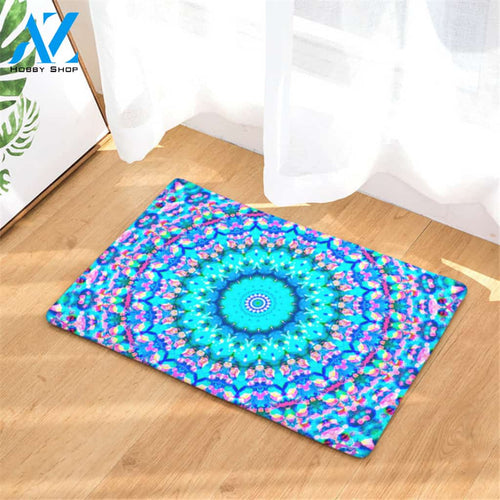 Blue Pupil Door Mat