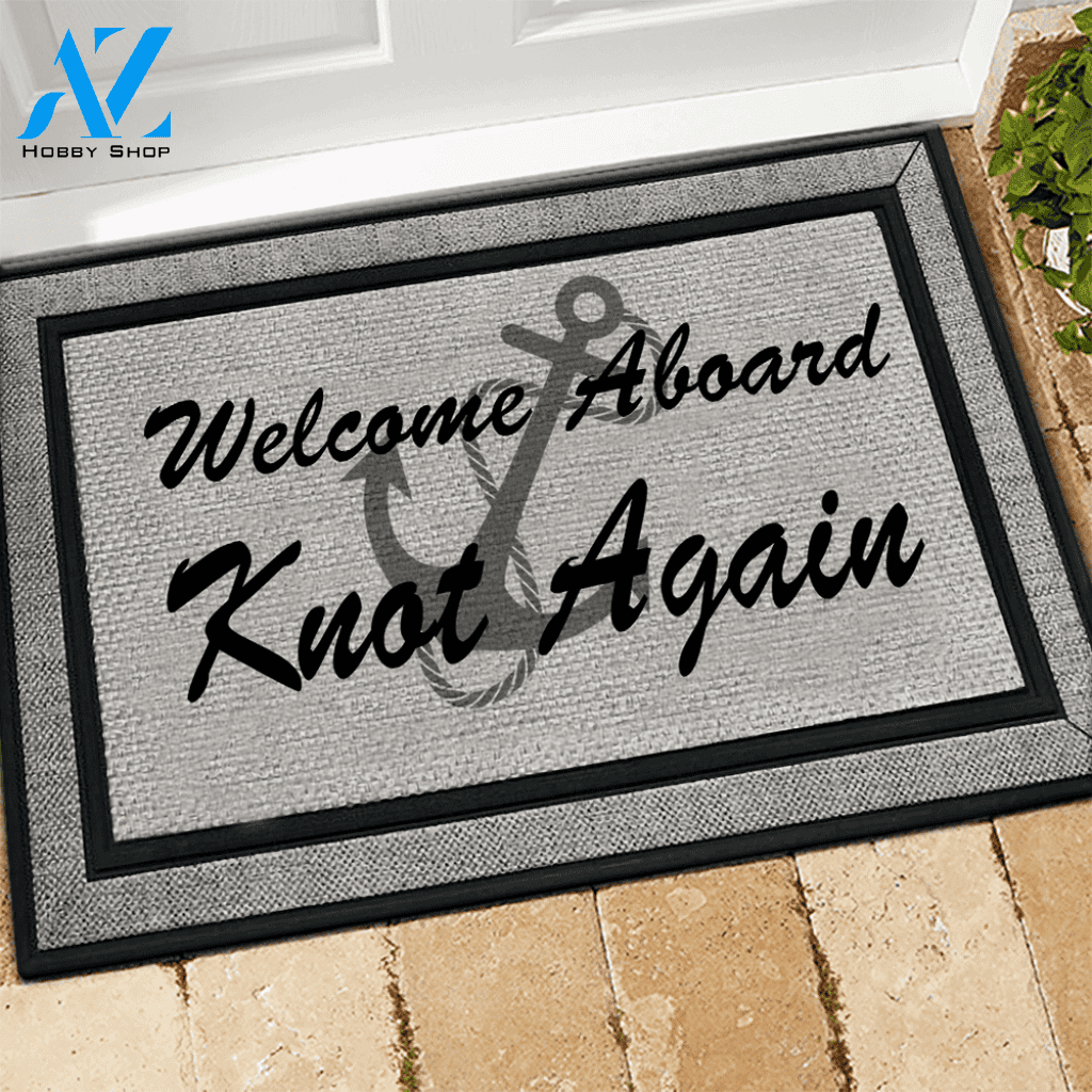 Boat Doormat Customized Boat Welcome | Welcome Mat | House Warming Gift