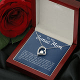 Bonus Mom Patience Forever Love Heart Necklace Gift For Stepmother
