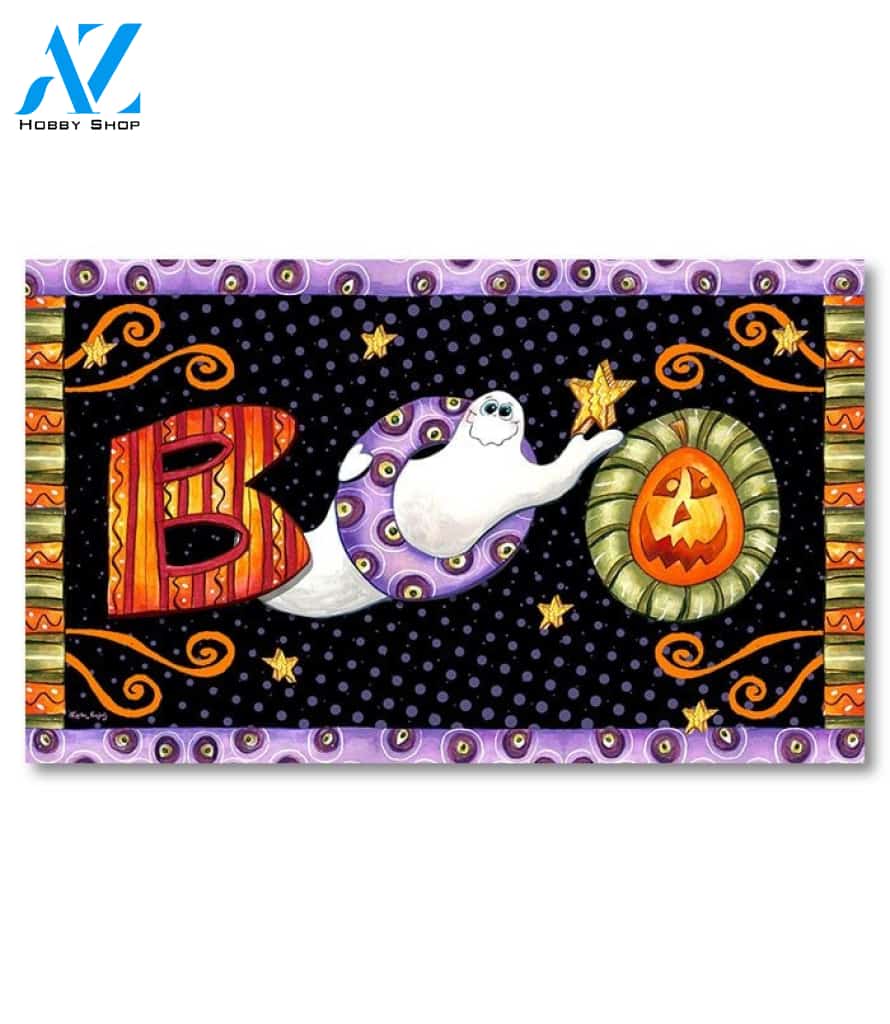 Boo Ghost - Doormat - 18" x 30"