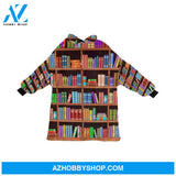 Book Blanket Hoodie For Women - Gift Idea for Book Lovers