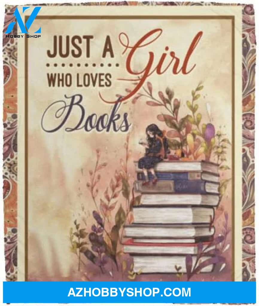 Book Blanket, Just A Girl Who Loves Books, Book Lovers