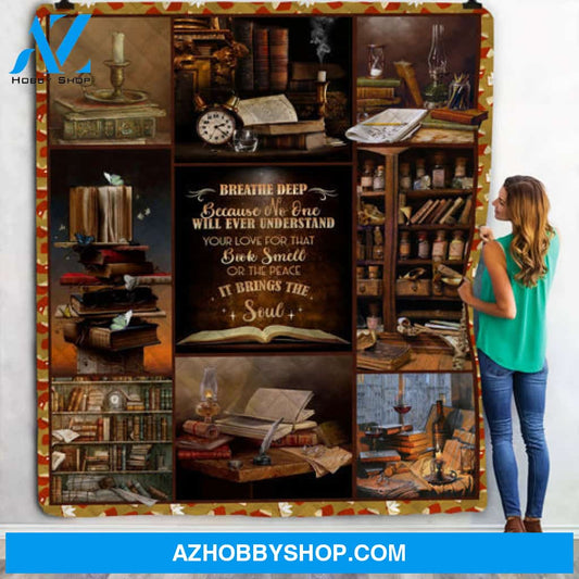 Book Lover, I Love Reading Book Library Bookshelf, Bookworm Blanket