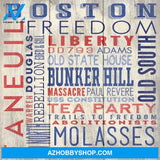 Boston Blankets By Lantern Press Quotes