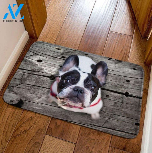 Boston Terrier Home Decor Doormat - Welcome Mat - House Warming Gift