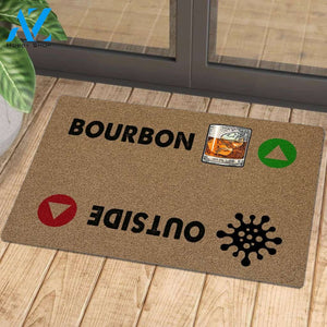 Bourbon Or Virus Outside Doormat | Welcome Mat | House Warming Gift