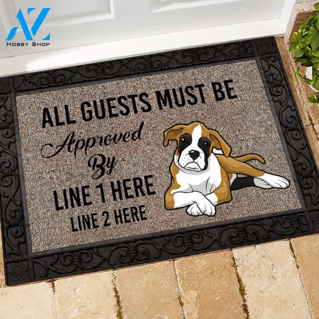 Boxer M289 Custom Doormat All Over Printed (6228)