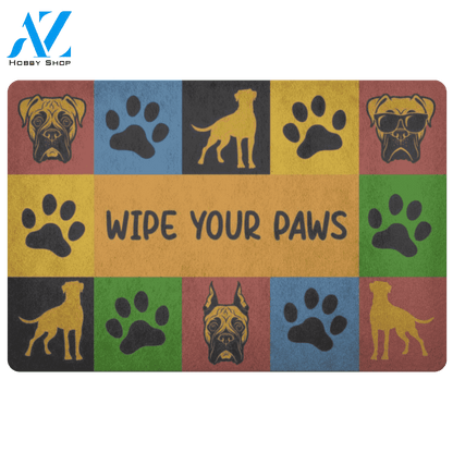 Boxer Wipe Your Paws Doormat | Welcome Mat | House Warming Gift