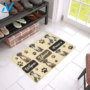 Boxer Wipe Your Paws doormat | Welcome Mat | House Warming Gift