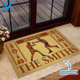 Boxing Old Unique Custom Doormat | Welcome Mat | House Warming Gift