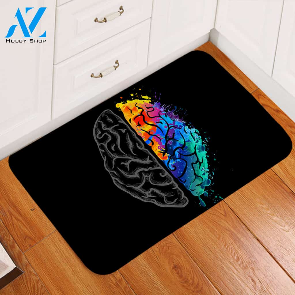 Brain Part Door Mat