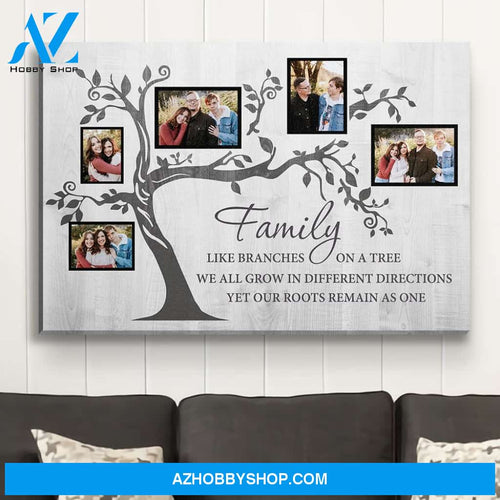 Branches On A Tree - Personalized Custom Photo Canvas