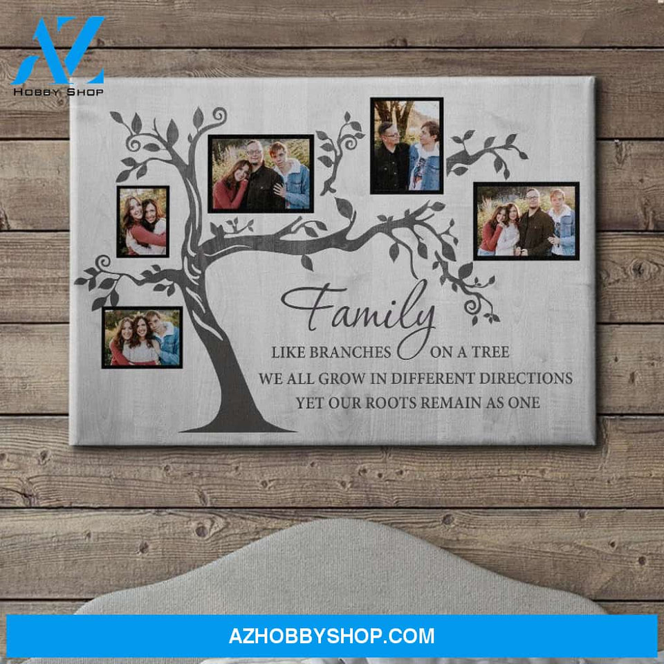 Branches On A Tree - Personalized Custom Photo Canvas