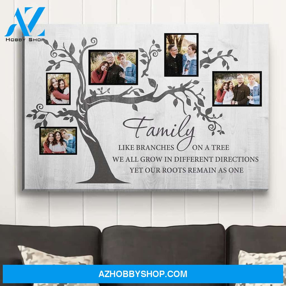 Branches On A Tree - Personalized Custom Photo Canvas