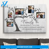 Branches On A Tree - Personalized Custom Photo Canvas
