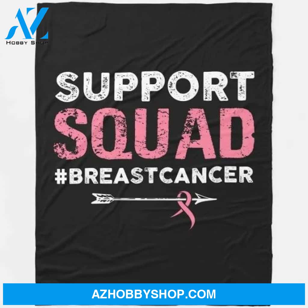 Breast Cancer Warrior Breast Cancer Awareness Blanket
