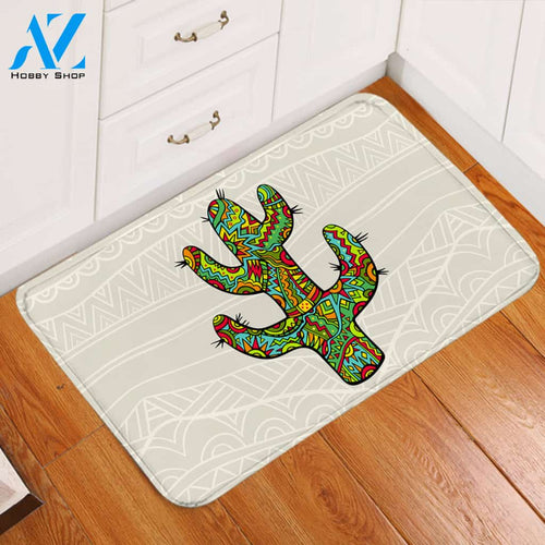 Bright Cactus Door Mat