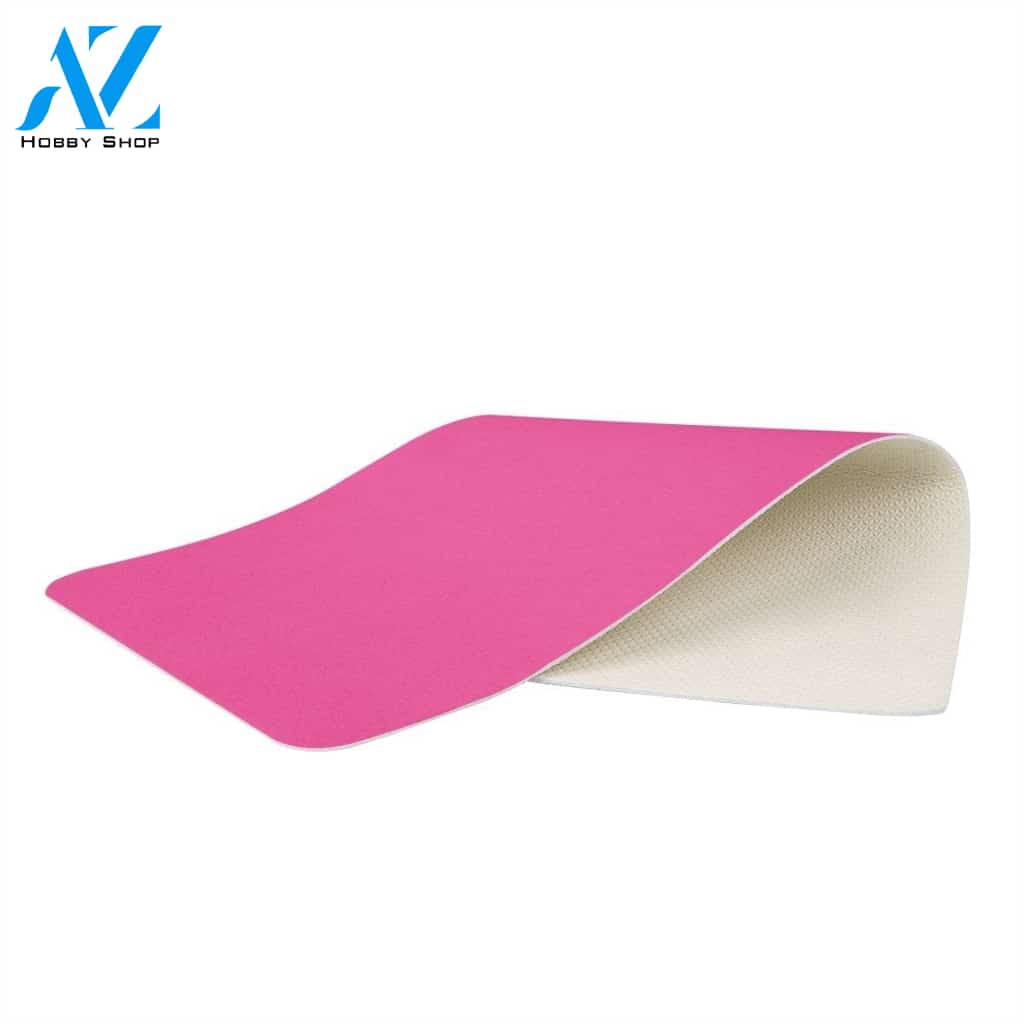 Brilliant Rose Pink Rectangular Doormat