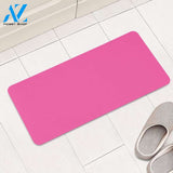 Brilliant Rose Pink Rectangular Doormat