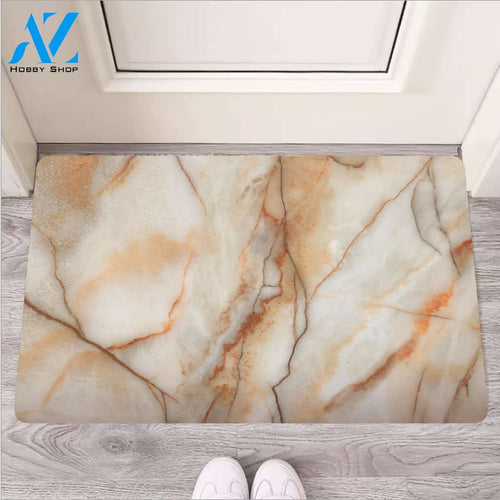 Brown Marble Door Mat