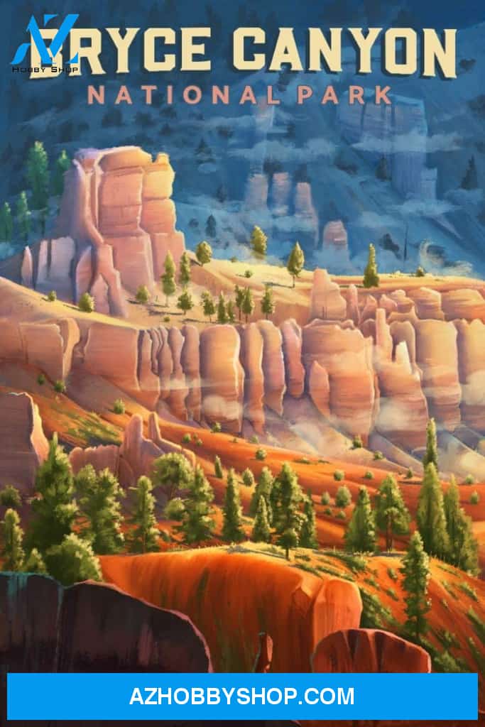 Bryce Canyon National Park Utah Oil Painting