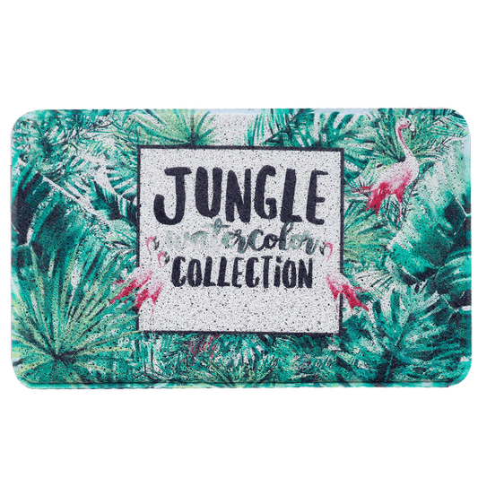 Flamingo Jungle Doormat | Colorful | Size 8x27'' 24x36''