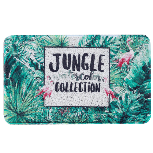 Flamingo Jungle Doormat | Colorful | Size 8x27'' 24x36''