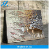 Buck&Doe As I Sit In Heaven Wall Decor Canvas, Wall Decor Visual Art