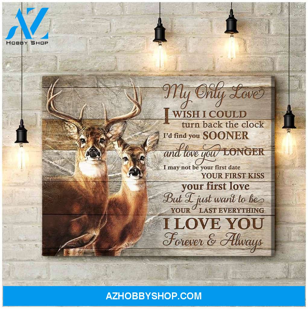 Buck&Doe My Only Love Wall Art Canvas Prints, Wall Decor Visual Art
