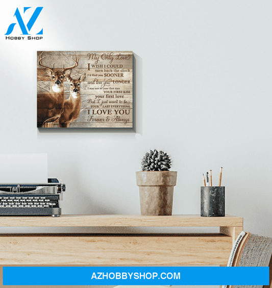 Buck&Doe My Only Love Wall Art Canvas Prints, Wall Decor Visual Art