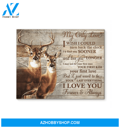 Buck&Doe My Only Love Wall Art Canvas Prints, Wall Decor Visual Art
