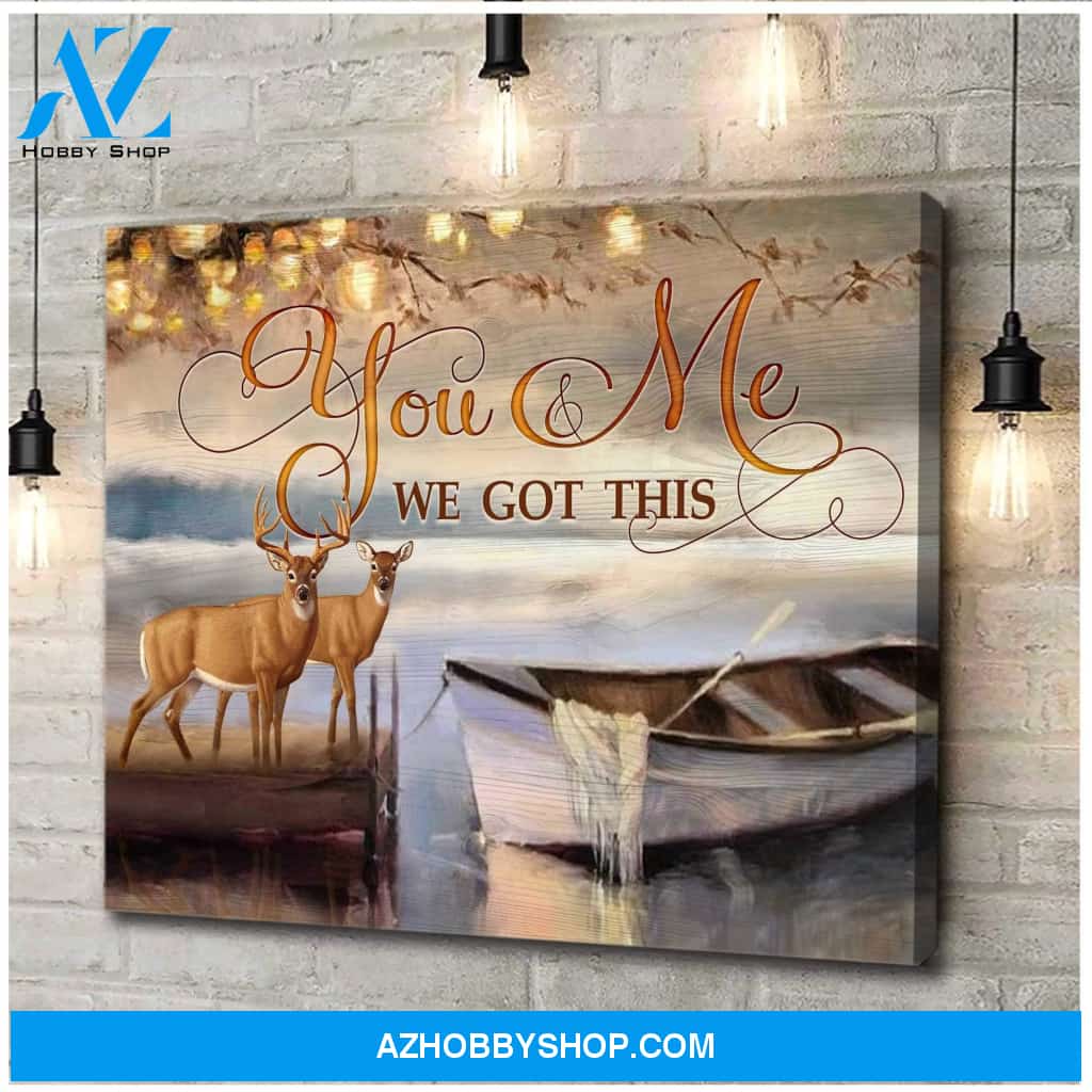 Buck&Doe You&Me Wall Art Canvas Prints, Wall Decor Visual Art