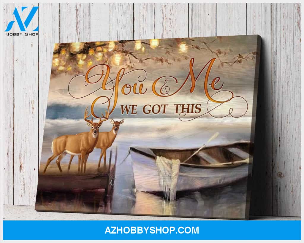 Buck&Doe You&Me Wall Art Canvas Prints, Wall Decor Visual Art