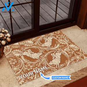 Bull Riding Unique Custom Doormat | Welcome Mat | House Warming Gift
