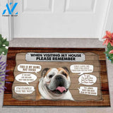 Bulldog 2 - 1 Visiting My House Doormat