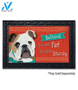 Bulldog Doormat - 18" x 30"